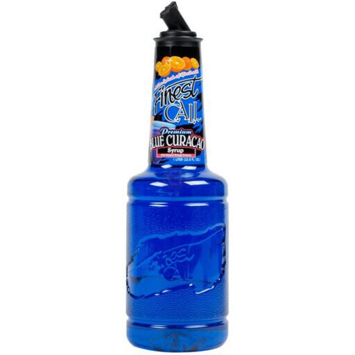Finest Call Blue Curacao Syrup 1liter 1L Beverage Depot Spirits