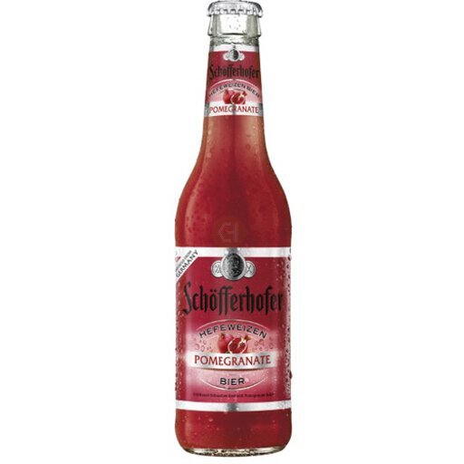 Schofferhofer Hefe Pomegranate Bier 12OZ Lincroft Wine and Liquor