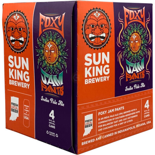 Sun King Foxy Jam Pants IPA 16oz Cans 16OZ Big Red Liquors