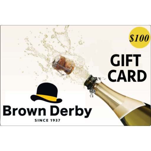 Brown Derby InStore Gift Card 100