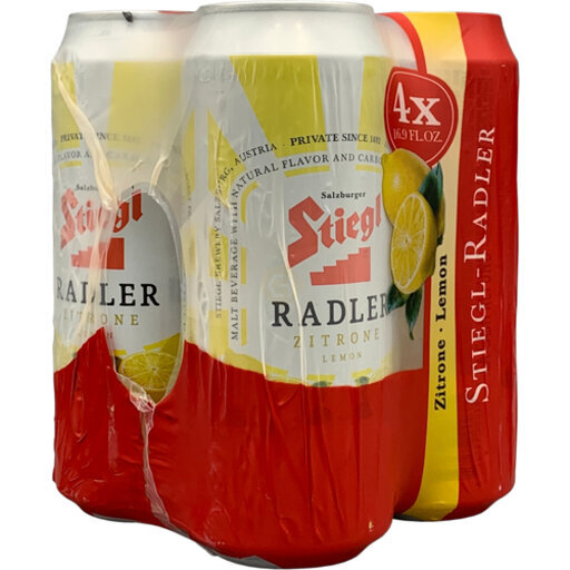 Stiegl Lemon Radler 16.9oz Cans Big Red Liquors