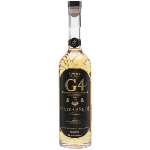 G4 Premium Tequila Extra Anejo 750ml. Liquor Barn