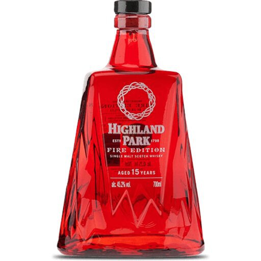 Highland Park 15 Year Fire Edition Single Malt Scotch Whisky Cork and Bottle, New York, NY