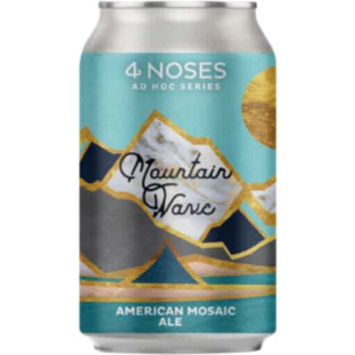 4 NOSES MOUNTAIN WAVE MOSAIC ALE 6/12C 12OZ - Molly's Spirits