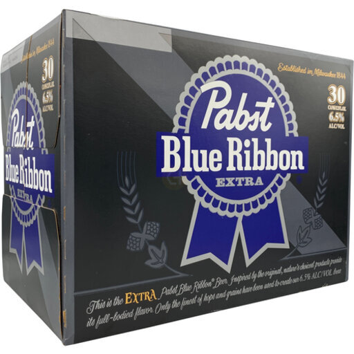 Pabst Blue Ribbon Extra 12OZ Cadden Brothers Beer Distributor