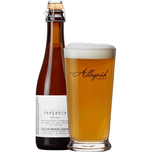 Allagash Coolship Peche 375ml 375ML The Cellar Bottle Shop Whittier