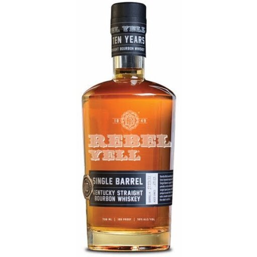 Rebel Yell Single Barrel 10 Year Old Kentucky Straight Bourbon Whiskey