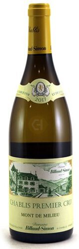 Domaine Simon Billaud Chablis Mont De Milieu Premier Cru