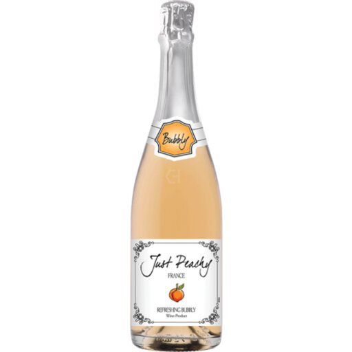 Just Peachy Bubbly Sparkling Wine France Muckey's Liquors, Lakeville