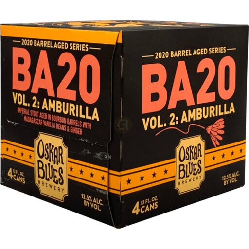 Oskar Blues Barrel Aged Amburilla Vol. 2 12oz Cans 12OZ Red Dog Wine