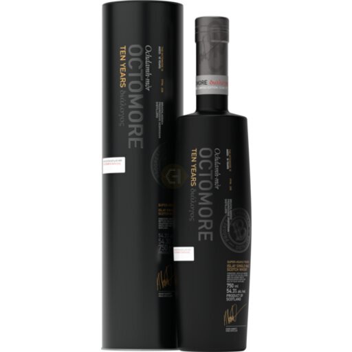 Bruichladdich Distillery Octomore 10yr Heavily Peated Islay Single Malt