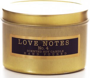 Love Notes No 4u Sweet Gardenia 8oz One Wick Tin Candle