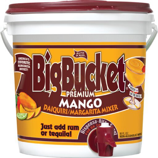 Master of Mixes Big Bucket Mango Daiquiri/Margarita Mixer 96OZ Wise Guys Discount Liquors