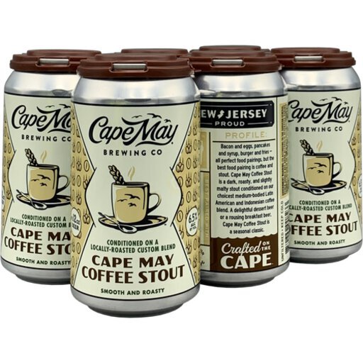 Cape May Coffee Stout 12oz Cans 12OZ Joe Canal's Brick Discount