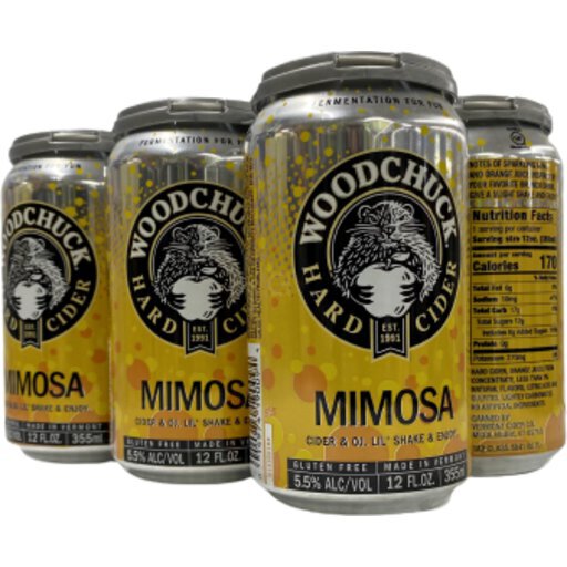 Woodchuck Mimosa Hard Cider 12OZ Cans Spirits Unlimited