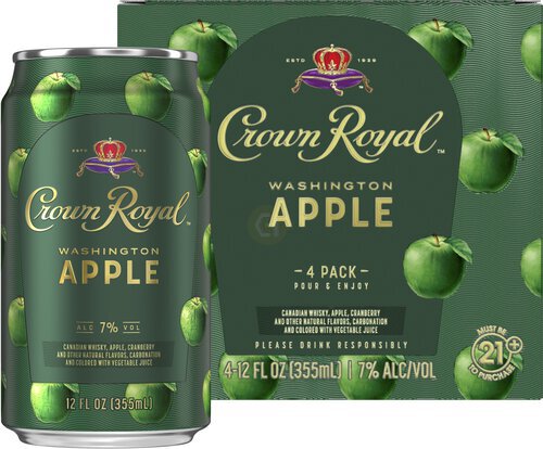 Crown Royal Washington Apple Ready To Drink Cocktail 355ML The Jug 