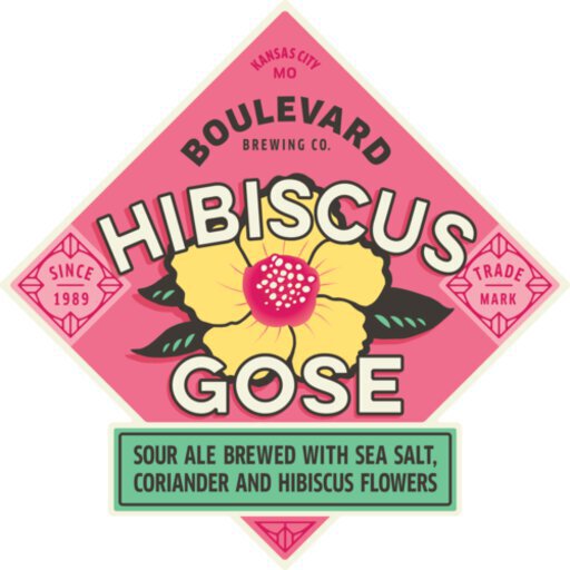 Boulevard Hibiscus Gose 12oz can 6pack Barrels & Brews Bottle Shop