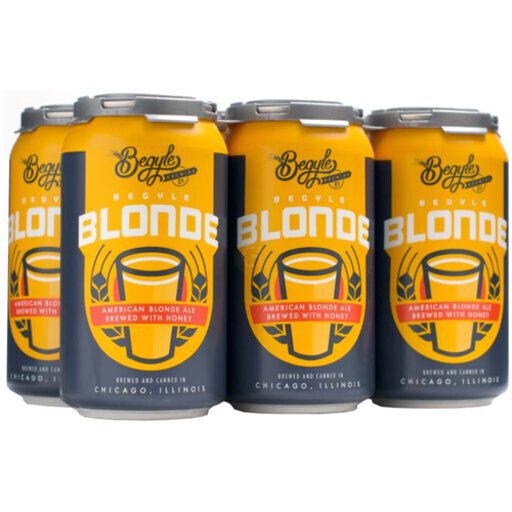 Begyle Blonde Ale Cans 12OZ Archer Liquors, Chicago, IL