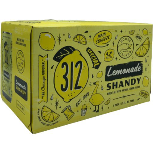Goose Island 312 Lemon Shandy 6pk Lively Liquor