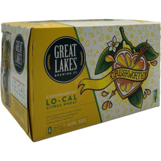 Great Lakes Crushworthy Wheat Ale 12OZ Joe Canal's Discount Liquor
