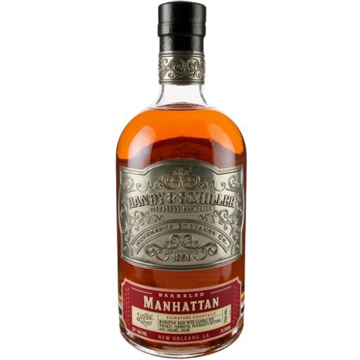 Handy & Schiller Barreled Manhattan Signature Ready to Drink Cocktail Westport Whiskey & Wine
