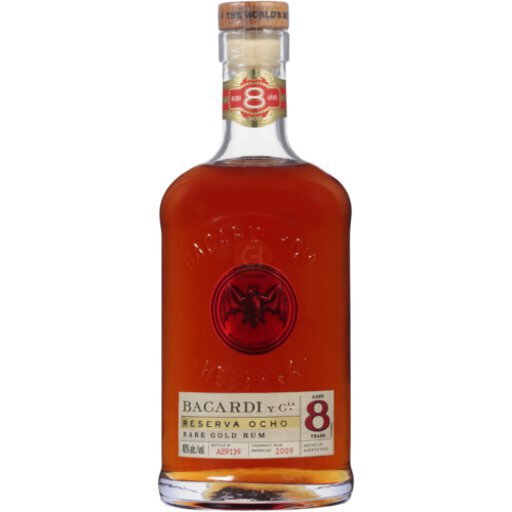 Bacardi Reserva Ocho Rum Warehouse Wines & Spirits, New York, NY, New