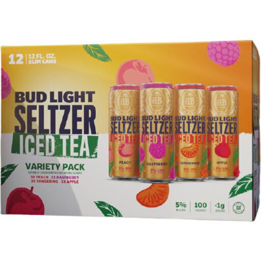 Bud Light Seltzer Iced Tea Variety Pack 12OZ Bear Swamp Beverage