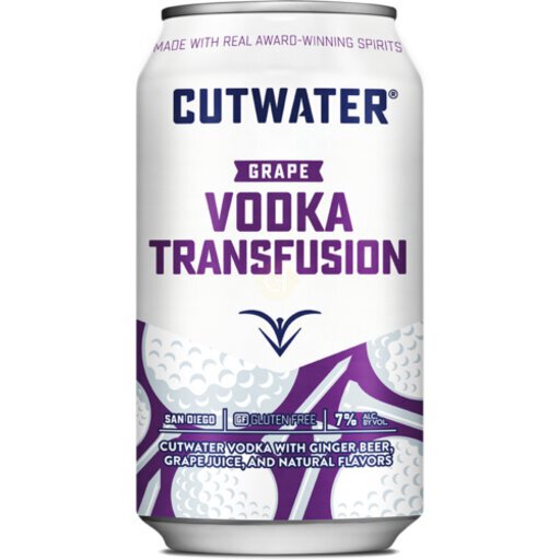 Cutwater Grape Vodka Transfusion 12OZ Park Beverage, Scotch Plains