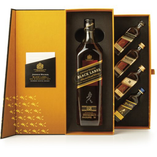 Johnnie Walker Black Label Discovery Set 10th St Liquors, Galveston