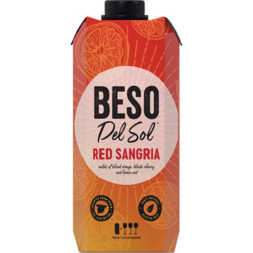 Beso Del Sol Red Sangria 500ml 500ML Empire Wine & Spirits, Kingston