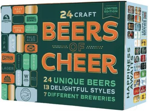 Anheiser Busch 24 Craft Beers Of Cheer Advent Calendar | Gold Eagle Wine and Spirits, Libertyville, IL, Libertyville, IL Anheiser Busch 24 Craft Beers Of Cheer Advent Calendar | Gold Eagle Wine and Spirits, Libertyville, IL, Libertyville, IL