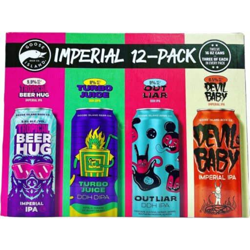 Goose Island Imperial IPA Variety Pack 16oz Cans 16OZ Park Beverage, Scotch Plains, NJ, Scotch