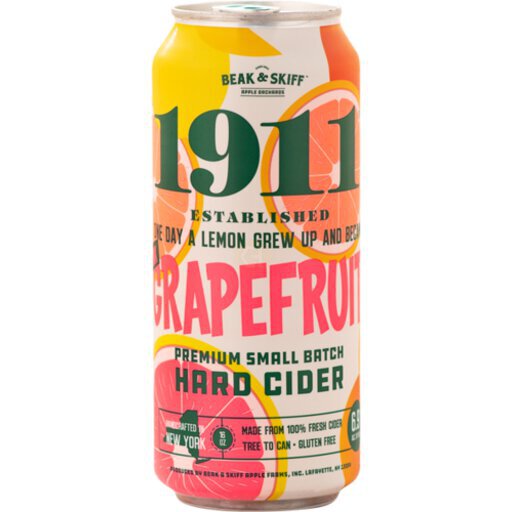 1911 Pink Grapefruit Hard Cider 16OZ Beer & Wine Nation Beer Store