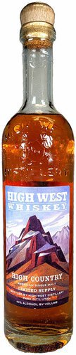 High West American Single Malt Whiskey High Country Limited Supply
