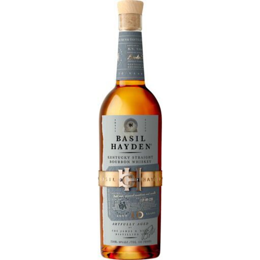 Basil Hayden 10 Years Artfully Aged Straight Bourbon 2021 Liquor