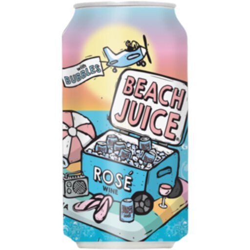 Beach Juice Rose With Bubbles 375ML Bevmax Superstore
