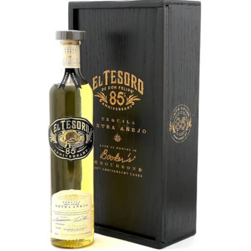 El Tesoro 85th Anniversary Extra Anejo Tequila Aged in Booker's 30th