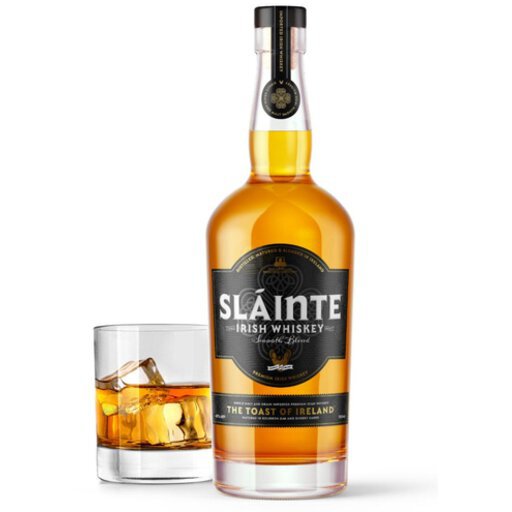 Slainte 'The Toast of Ireland' Smooth Blend Irish Whiskey Cork N