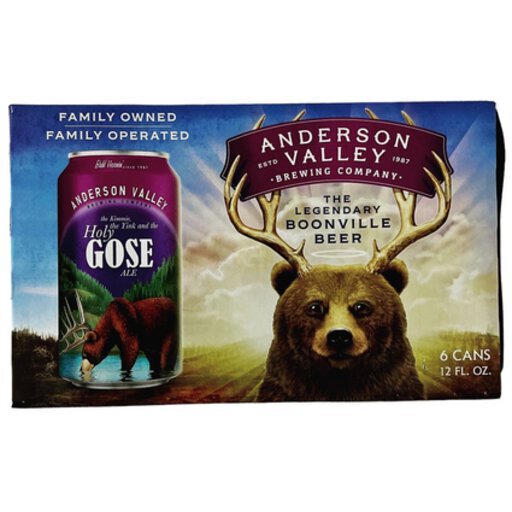 Anderson Valley Holy Gose 12oz Cans 12OZ The Beer & Beverage Shoppe