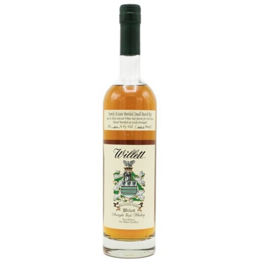 Willett Distillery 4YR Kentucky Straight Rye Whiskey Cork N Bottle
