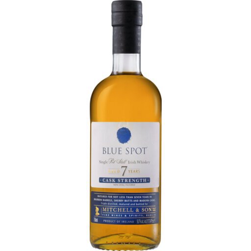 Mitchell & Son Blue Spot 7 Year Old Single Pot Still Irish Whiskey